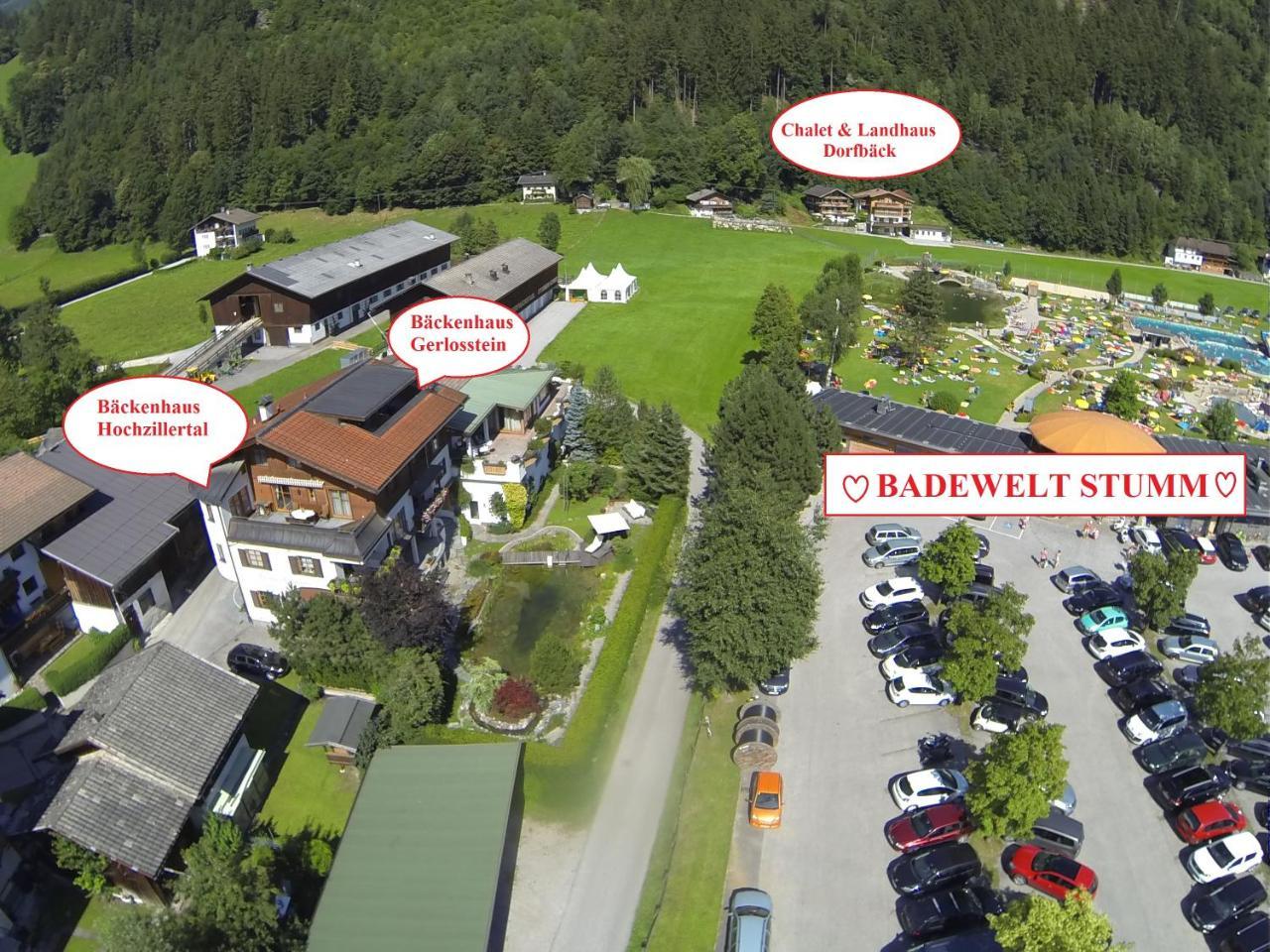 Ferienwohnungen Baeckenhaus Stumm Exteriör bild
